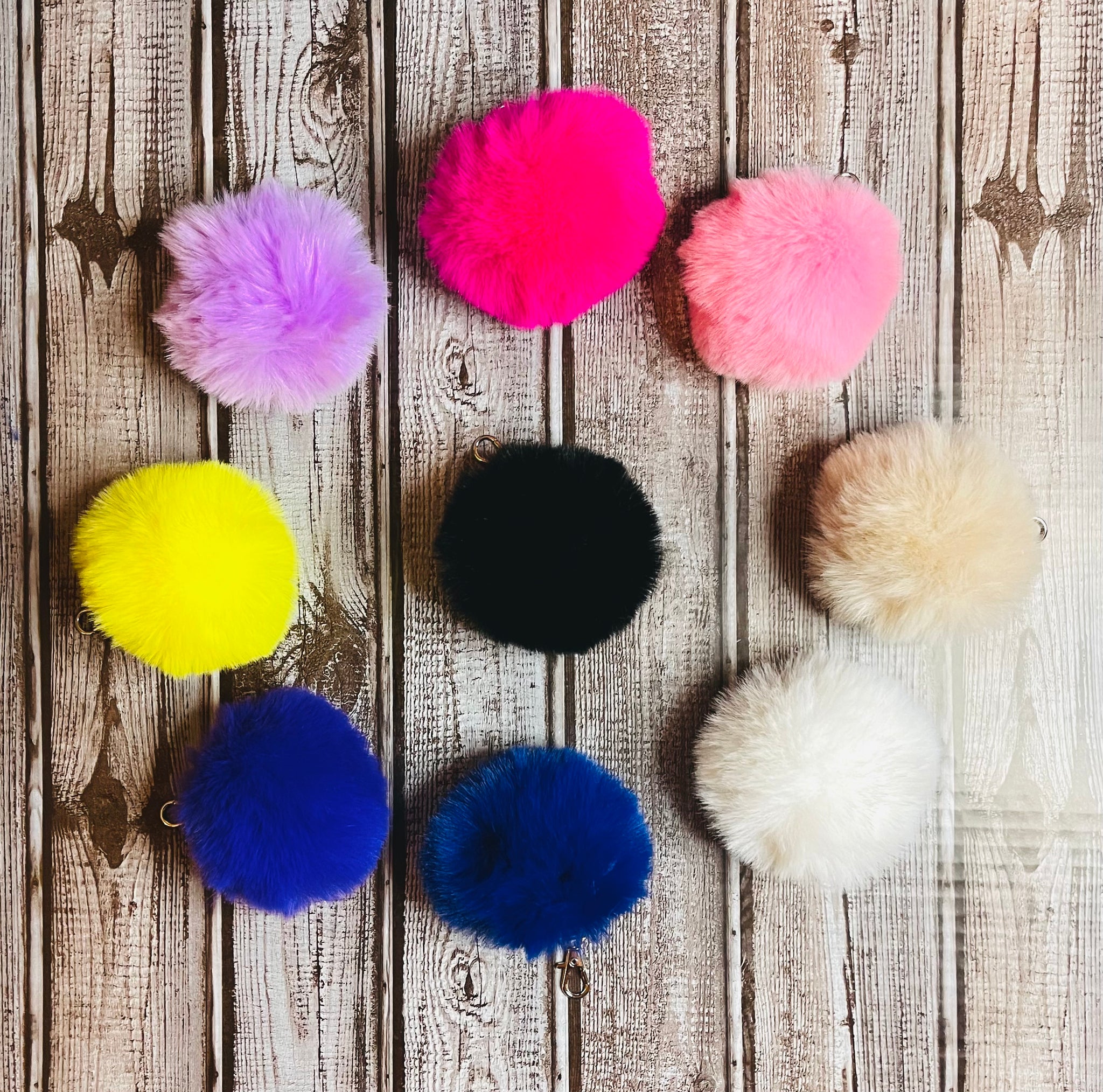 Keychain Poms